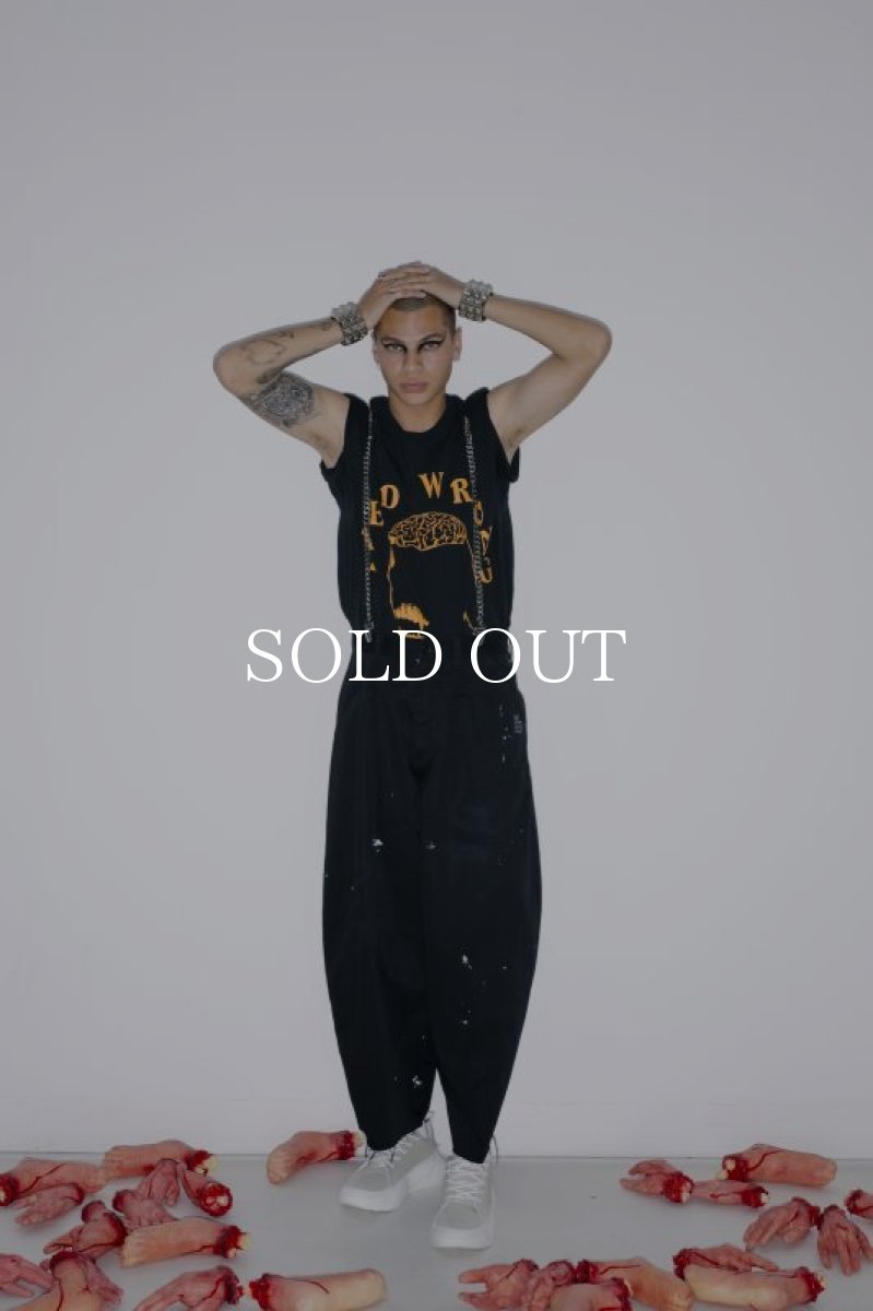 画像3: KIDILL  TEE - COLLABORATION WITH TOM TOSSEYN (BLACK) (3)