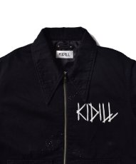 画像3: KIDILL  × MINEDENIM VIETNAM JACKET - DISTRESSED DENIM - EMBROIDERY (BLACK) (3)