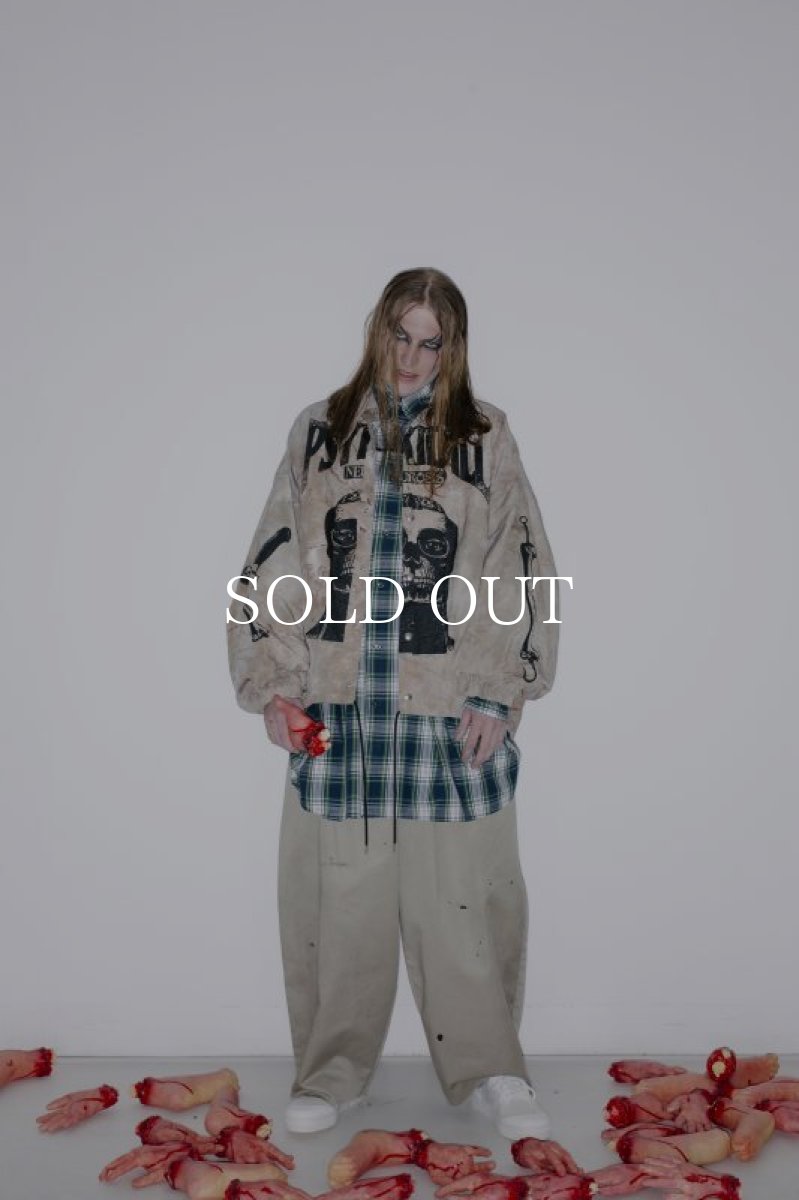 画像4: KIDILL  COACH JACKET (BROWN - OVERDYE) (4)