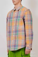 画像8: DIGAWEL  Shirt (generic)(1) Check (Orange check) (8)