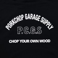 画像4: PORKCHOP GARAGE SUPPLY  ARCH LOGO HOODIE (BLACK) (4)