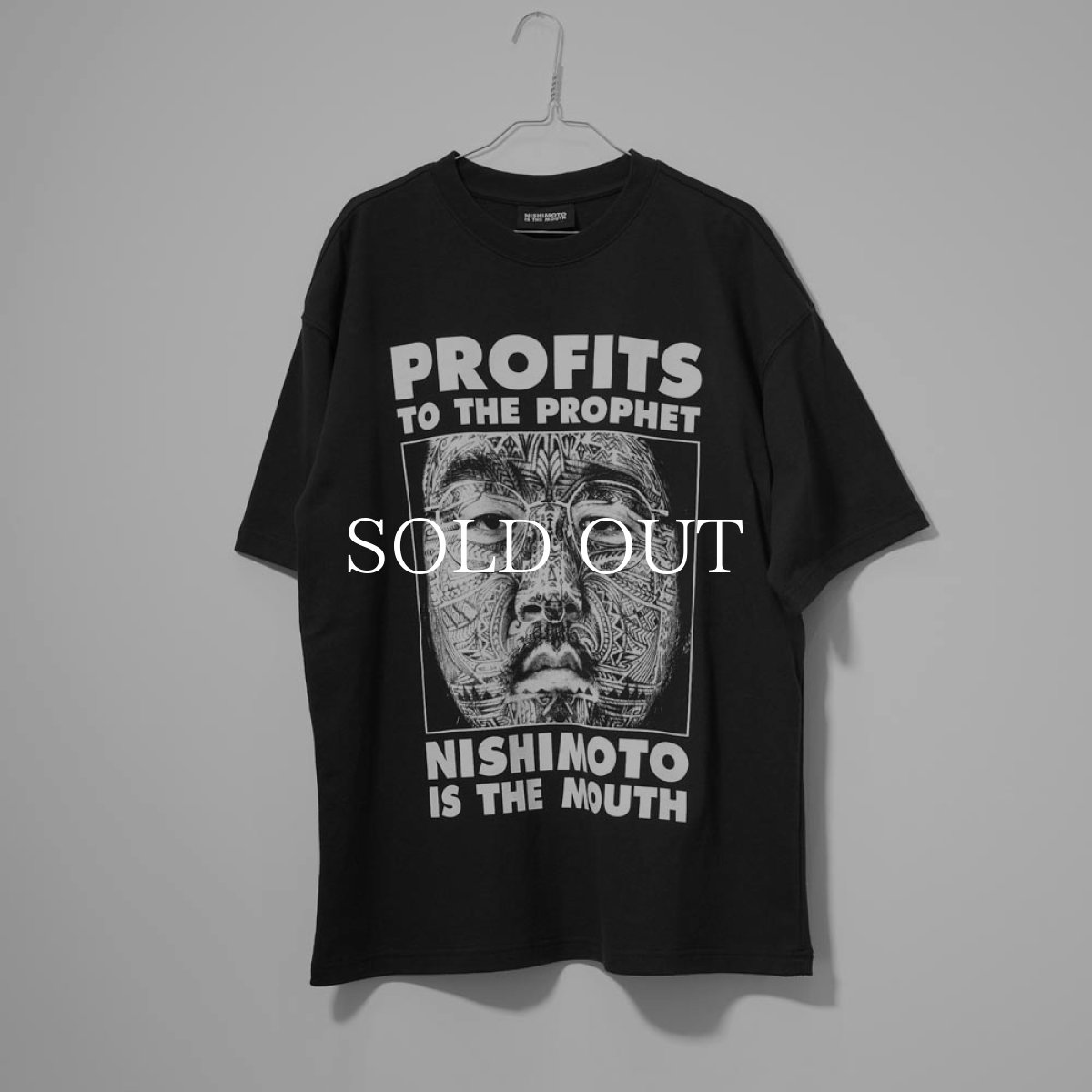 画像1: NISHIMOTO IS THE MOUTH   P2P S/S TEE (BLACK) (1)