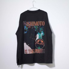 画像2: NISHIMOTO IS THE MOUTH   RAP L/S TEE (BLACK) (2)