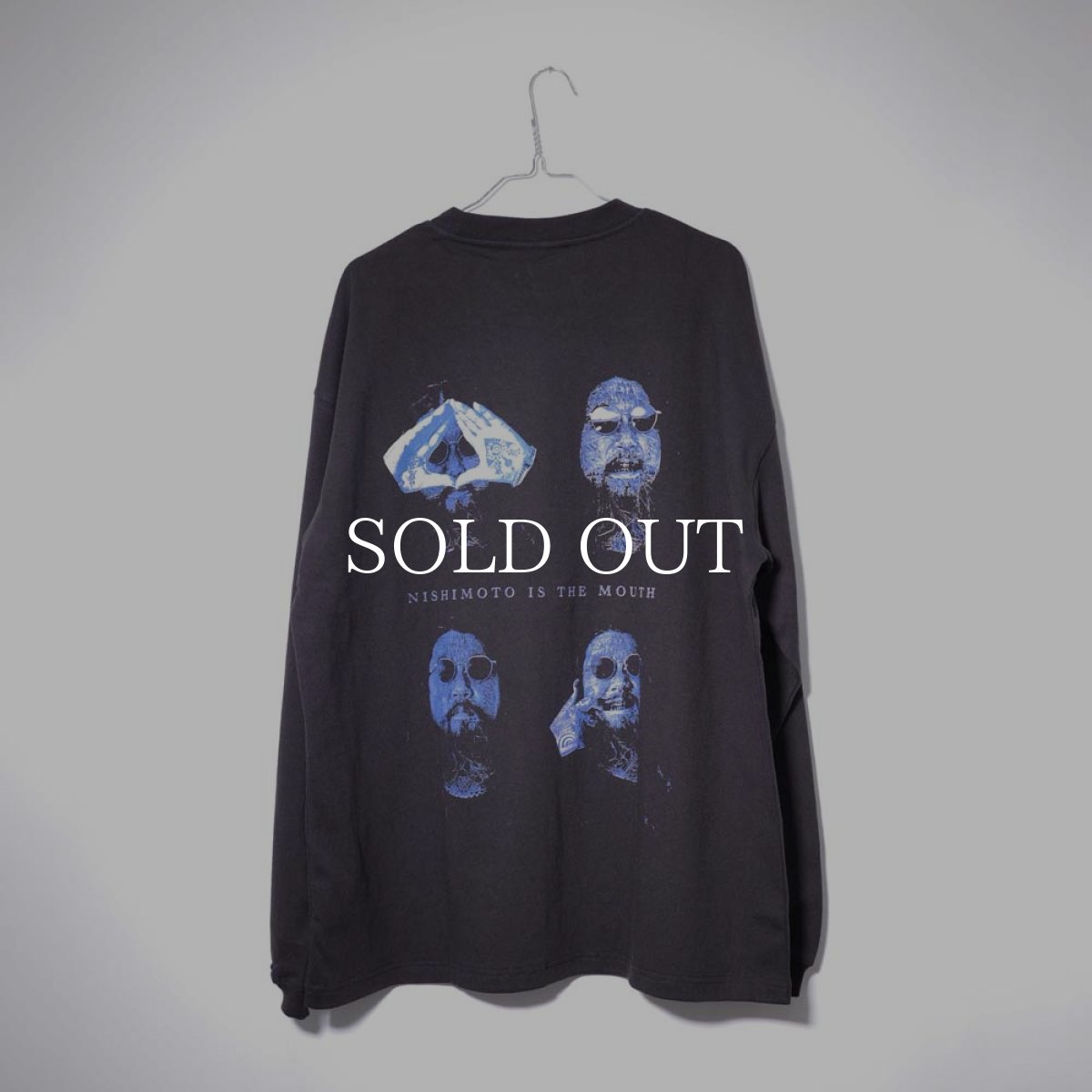 画像2: NISHIMOTO IS THE MOUTH   RAP L/S TEE (BLACK) (2)