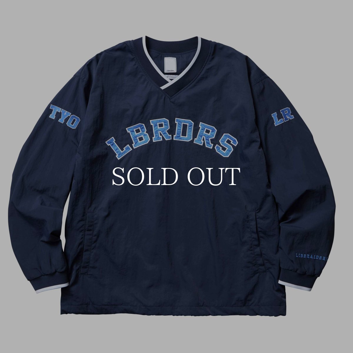 画像1: Liberaiders  LBRDRS NYLON PULLOVER (NAVY) (1)