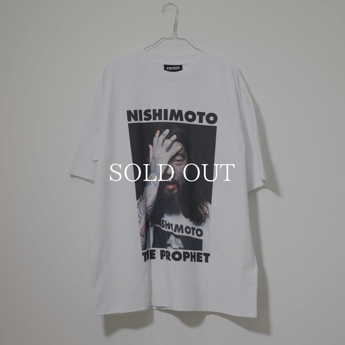 画像1: NISHIMOTO IS THE MOUTH   PHOTO S/S TEE (WHITE) (1)