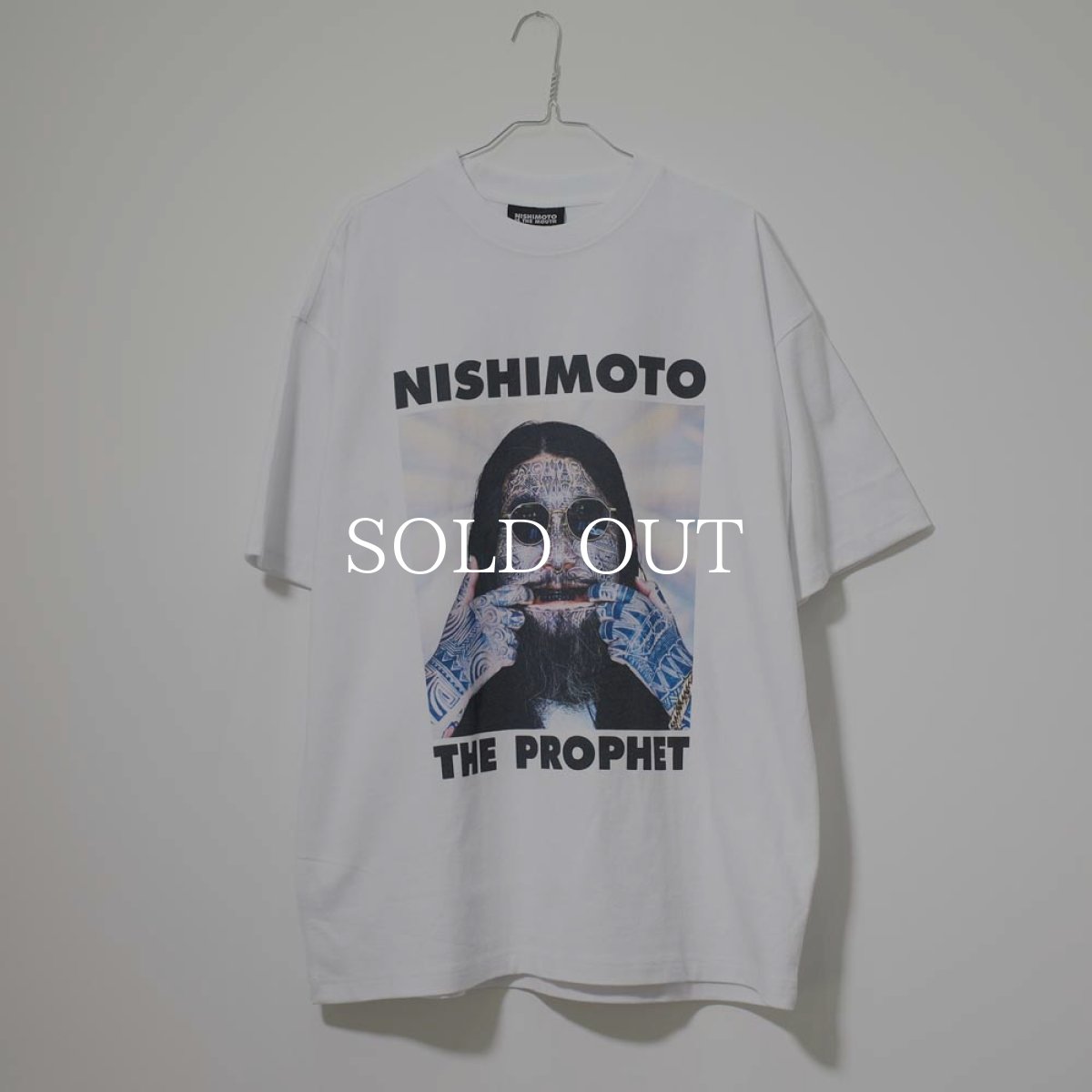 画像1: NISHIMOTO IS THE MOUTH   PHOTO S/S TEE (WHITE) (1)