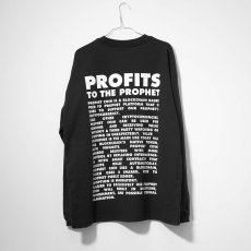 画像2: NISHIMOTO IS THE MOUTH   PROPHET COIN L/S TEE (BLACK) (2)