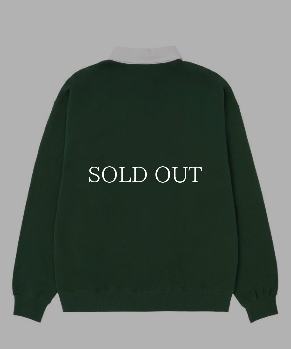 画像2: HUF  HUF CO POLO FLEECE (DK GREEN) (2)