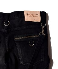 画像8: KIDILL  × MINEDENIM SKINNY ZIP&STRAPS DENIM (BKU) (8)