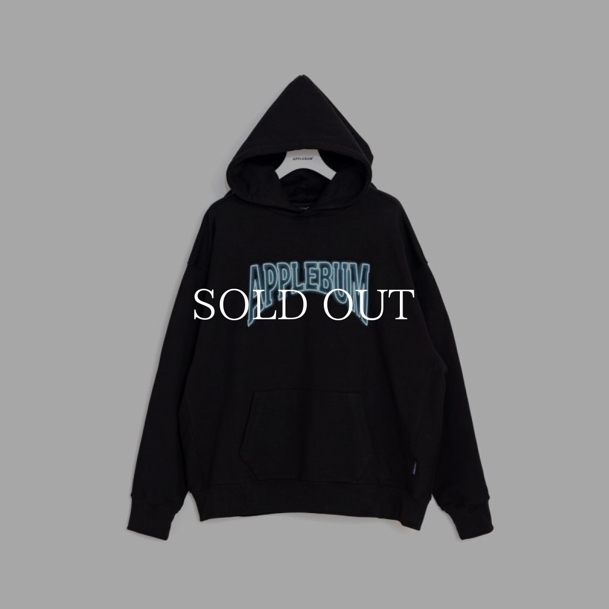 画像1: APPLEBUM  "RISA Logo" Sweat Parka (Black) (1)