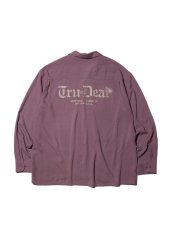 画像2: RADIALL  TRUE DEAL-OPEN COLLARED SHIRT L/S (Purple Haze) (2)