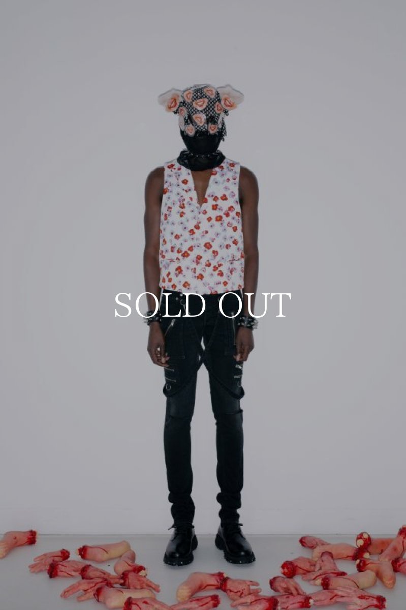 画像13: MINEDENIM  × KIDILL SKINNY ZIP&STRAPS DENIM (BKU) (13)