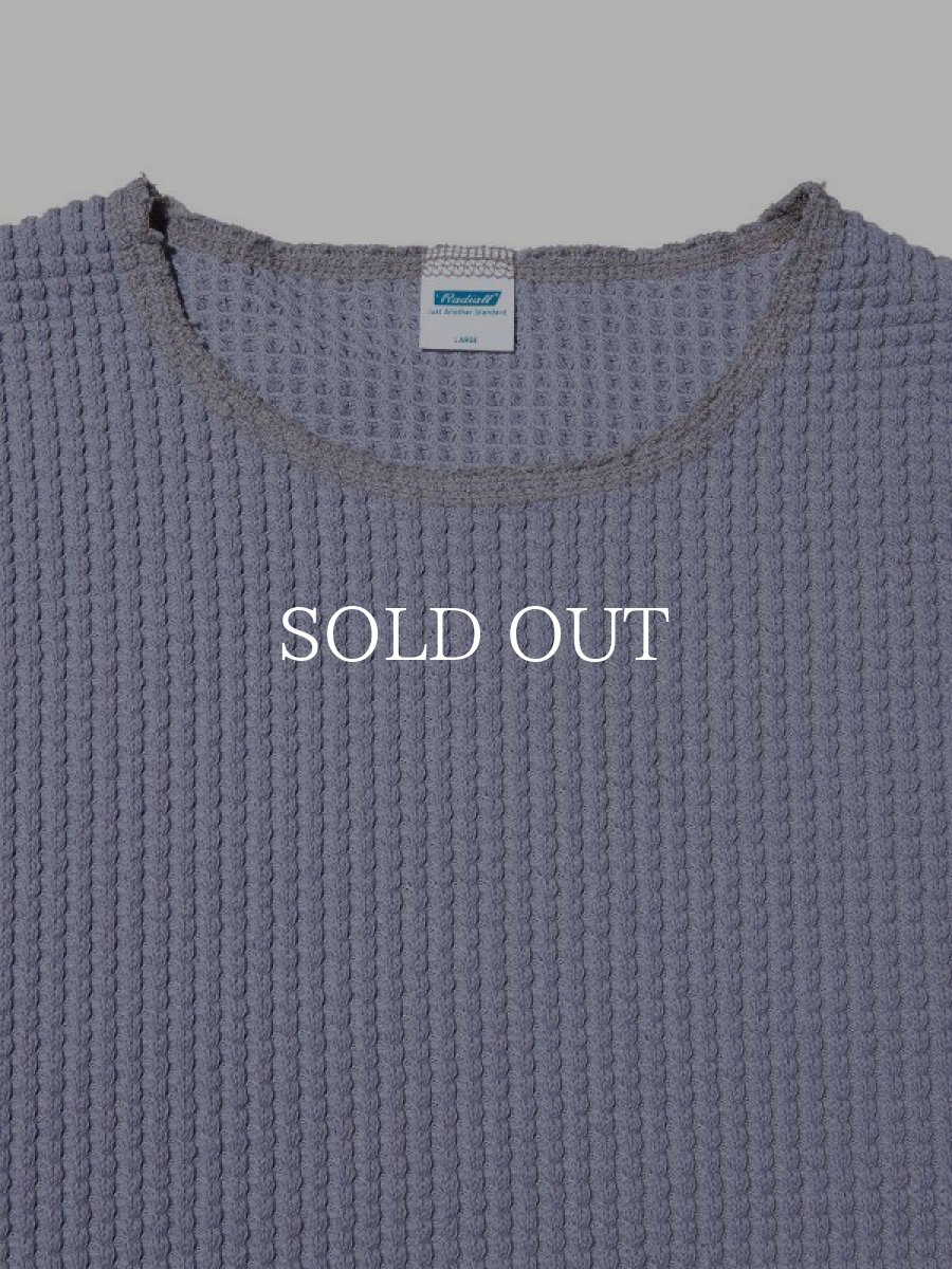 画像3: RADIALL  BIG WAFFLE-CREW NECK T-SHIRT L/S (Purple) (3)