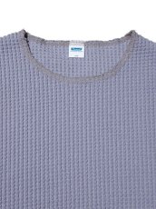 画像3: RADIALL  BIG WAFFLE-CREW NECK T-SHIRT L/S (Purple) (3)