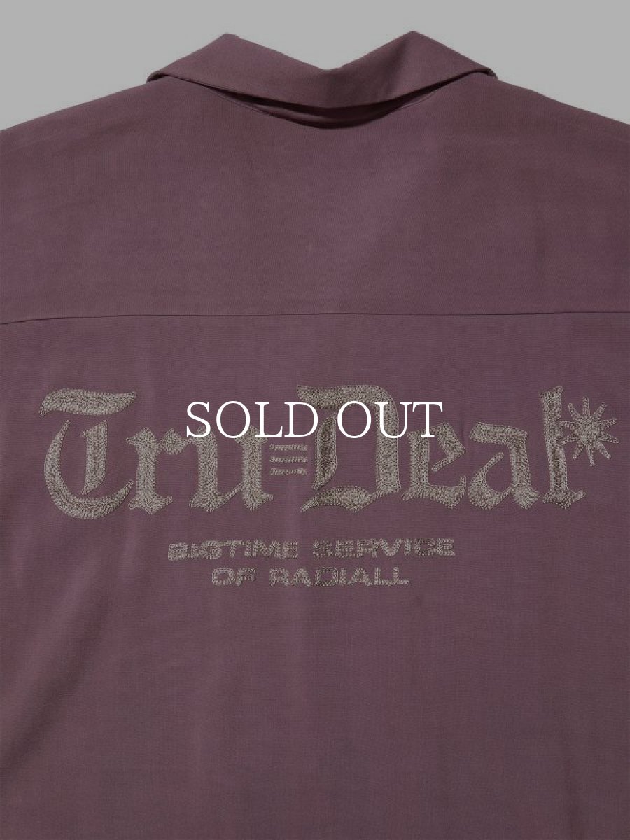 画像5: RADIALL  TRUE DEAL-OPEN COLLARED SHIRT L/S (Purple Haze) (5)