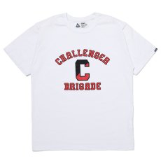 画像1: CHALLENGER  COLLEGE TEE (WHITE) (1)
