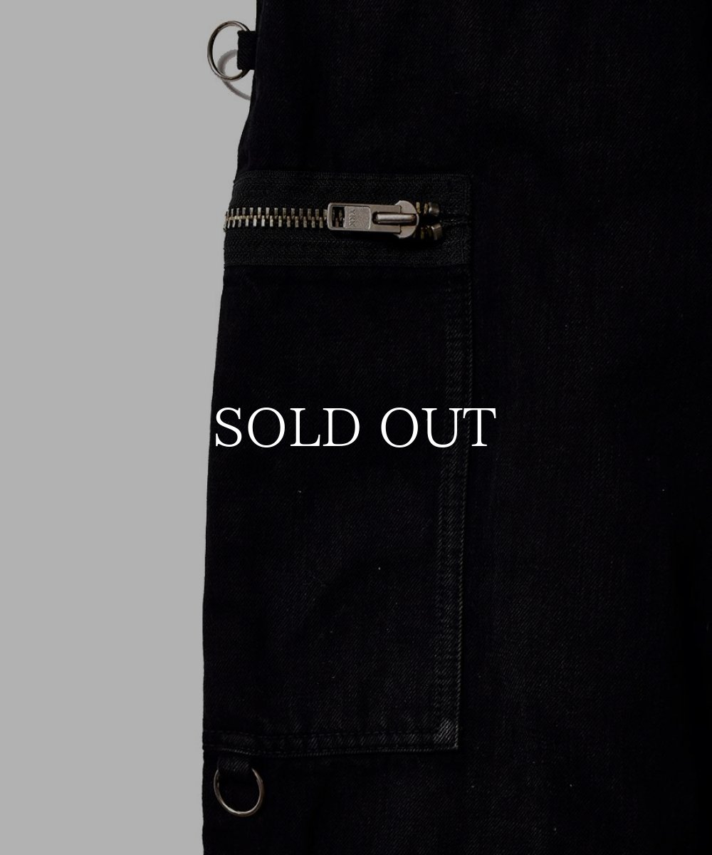 画像10: MINEDENIM  × KIDILL SKINNY ZIP&STRAPS DENIM (BKU) (10)