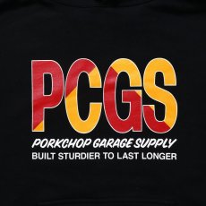 画像3: PORKCHOP GARAGE SUPPLY  BIG PCGS HOODIE (BLACK) (3)