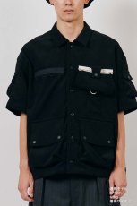 画像9: DIGAWEL  7 Pockets Corduroy S/S Shirt (F/CE.×DIGAWEL) (Black) (9)