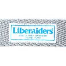 画像3: Liberaiders  EMBOSS LOGO BELT (GRAY) (3)