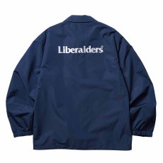 画像2: Liberaiders  OG EMBROIDERY COACH JACKET (NAVY) (2)