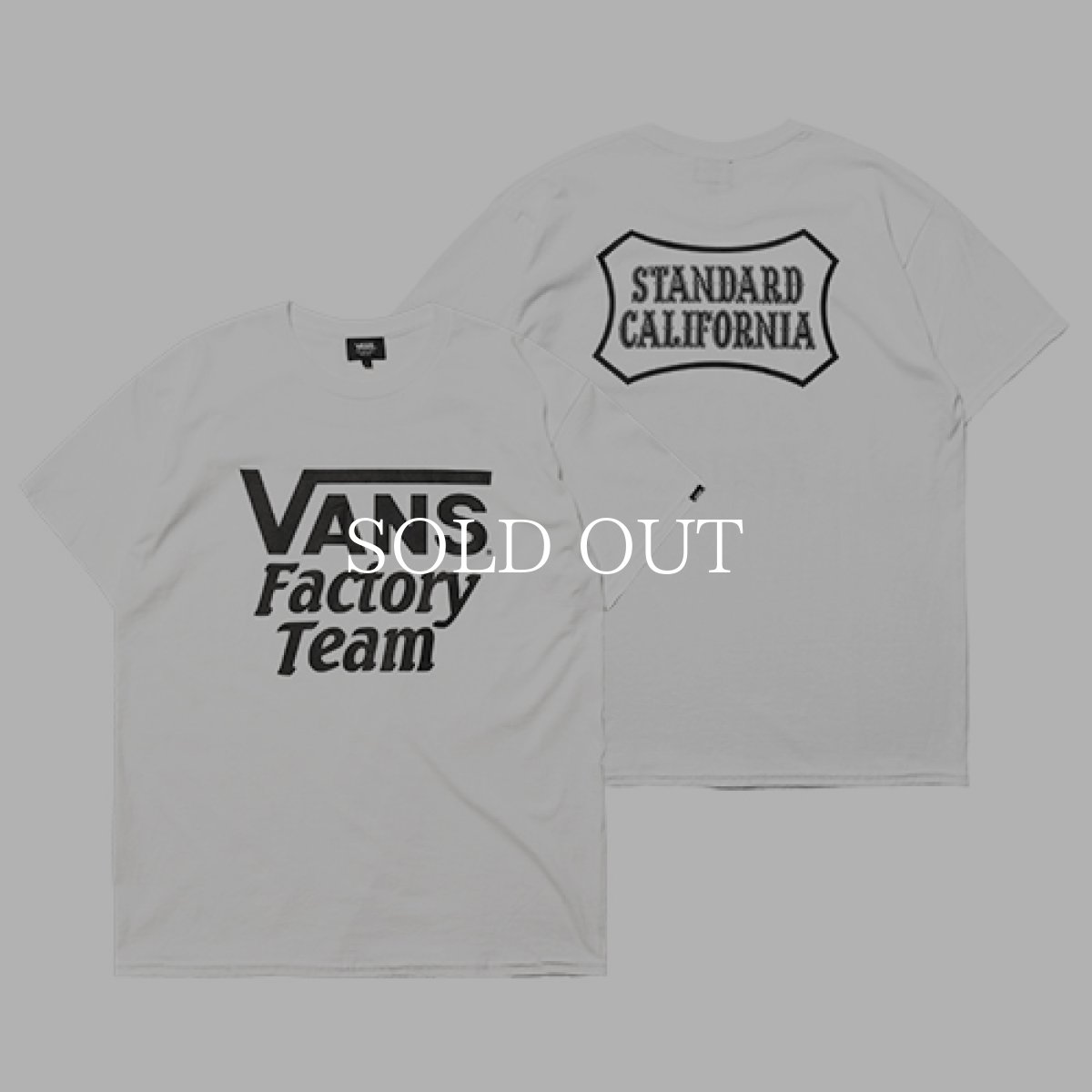 画像1: STANDARD CALIFORNIA  VANS × SD Logo T (White) (1)