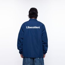 画像6: Liberaiders  OG EMBROIDERY COACH JACKET (NAVY) (6)