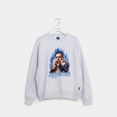 画像1: APPLEBUM  "Japanese Gangster"Crew Sweat (Ash) (1)