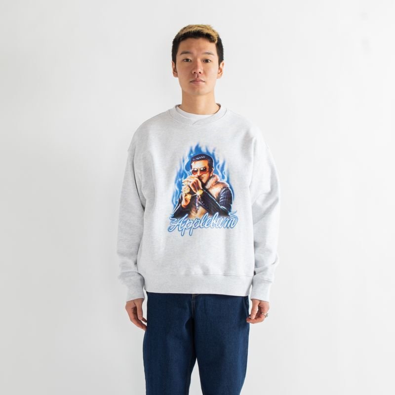 トップス ciatre sponsor sweat ASH APPLEBUM 