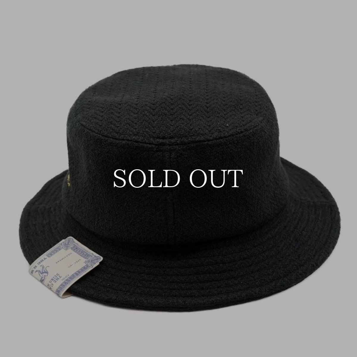 画像4: THE H.W.DOG&CO.  MEXICAN BUCKET HAT  (BLACK) (4)