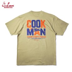 画像1: COOKMAN  Tシャツ Rabbit (Beige) (1)