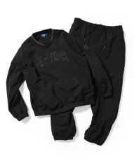 画像5: LFYT  NYLON V-NECK WIND SHIRT (BLACK) (5)