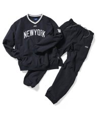 画像5: LFYT  NYLON V-NECK WIND SHIRT (NAVY) (5)