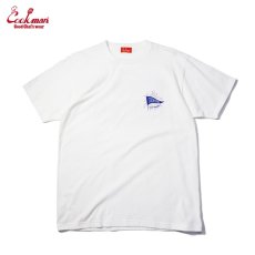 画像2: COOKMAN  Tシャツ Wind (White) (2)