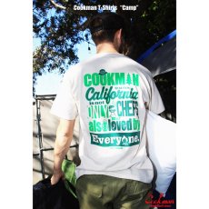 画像13: COOKMAN  Tシャツ Camp (Green) (13)