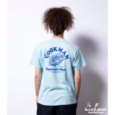画像11: COOKMAN  Tシャツ Hamburger (Light Blue) (11)