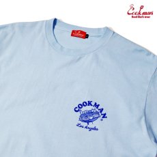 画像4: COOKMAN  Tシャツ Hamburger (Light Blue) (4)