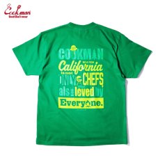 画像1: COOKMAN  Tシャツ Camp (Green) (1)