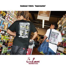 画像17: COOKMAN  Tシャツ Supermarket (Black) (17)