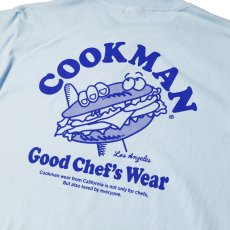 画像3: COOKMAN  Tシャツ Hamburger (Light Blue) (3)