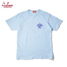 画像2: COOKMAN  Tシャツ Hamburger (Light Blue) (2)