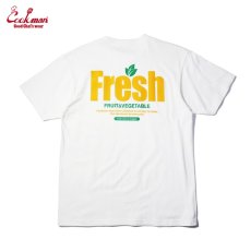 画像1: COOKMAN  Tシャツ Fresh (White) (1)