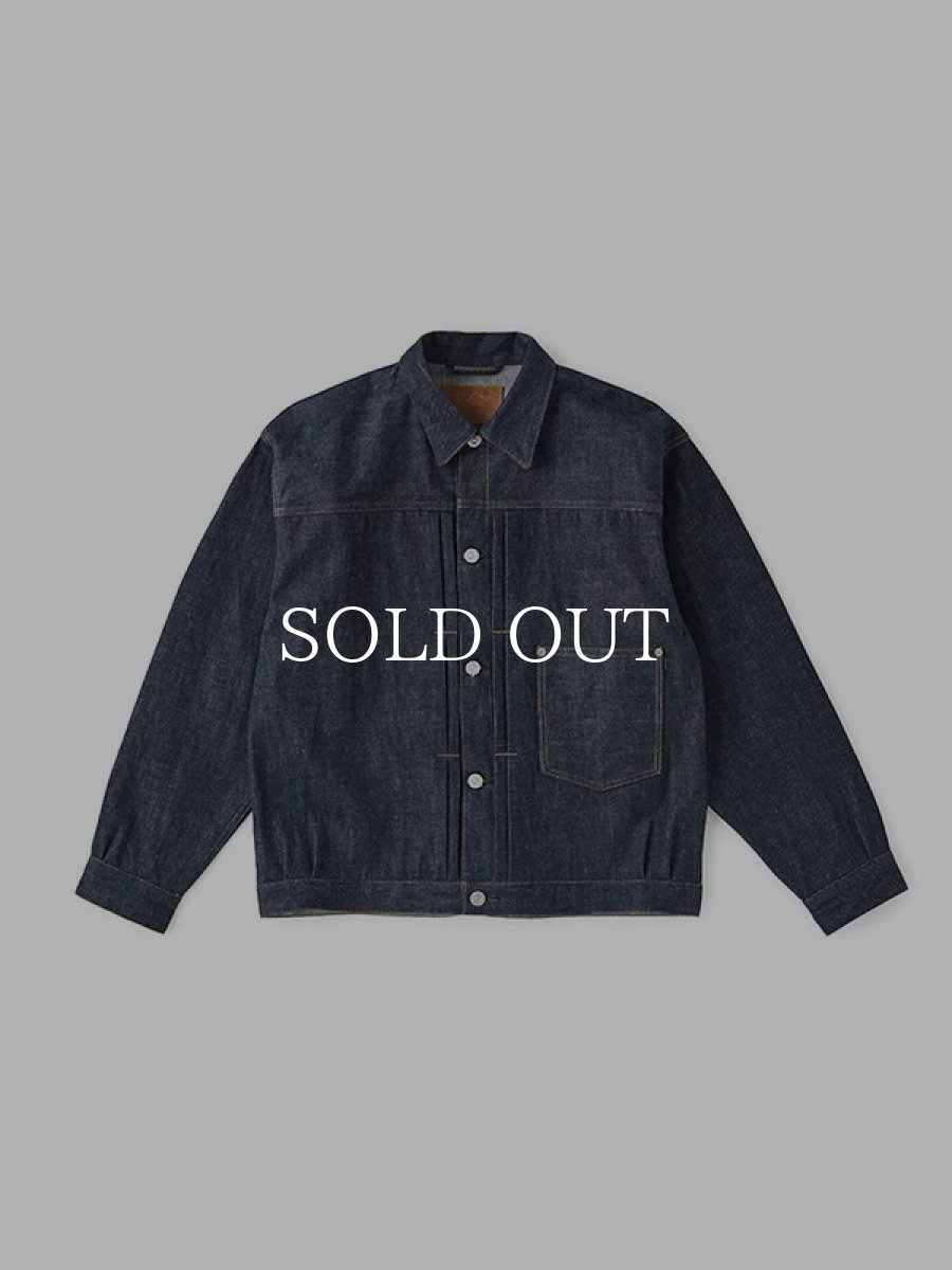 画像1: OLD JOE   RIVETED ONE POCKET JEAN JACKET (INDIGO) (1)