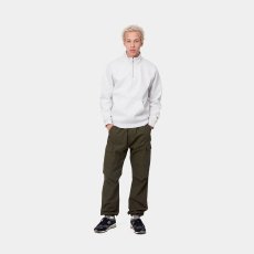 画像5: CARHARTT WIP  CHASE NECK ZIP SWEATSHIRT (Ash Heather / Gold) (5)