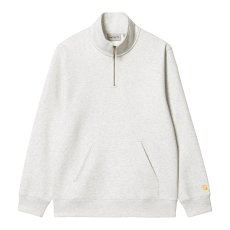 画像1: CARHARTT WIP  CHASE NECK ZIP SWEATSHIRT (Ash Heather / Gold) (1)