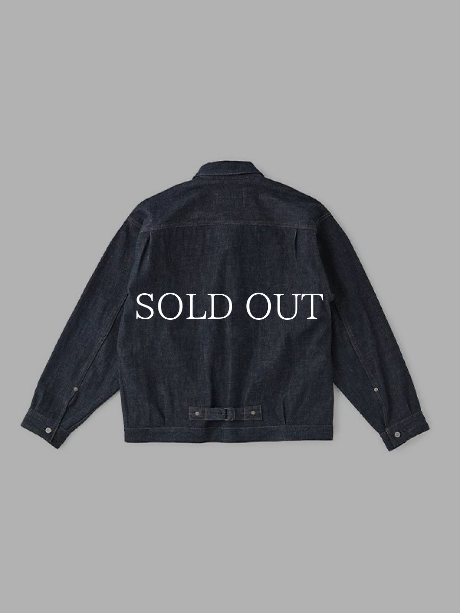 画像2: OLD JOE   RIVETED ONE POCKET JEAN JACKET (INDIGO) (2)