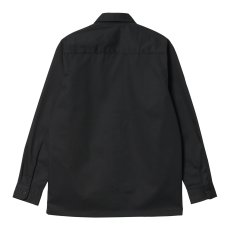 画像2: CARHARTT WIP  L/S MASTER SHIRT (Black) (2)