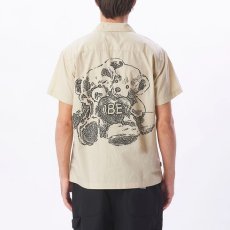 画像3: OBEY   CLOCK IN WOVEN SS SHIRT (CLAY) (3)