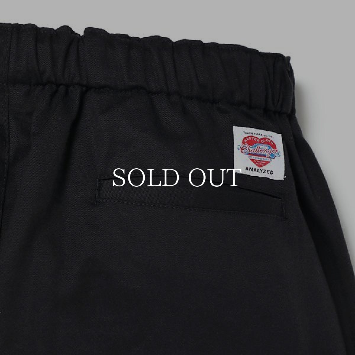 画像7: CHALLENGER  SLACKS EASY PANTS (BLACK) (7)